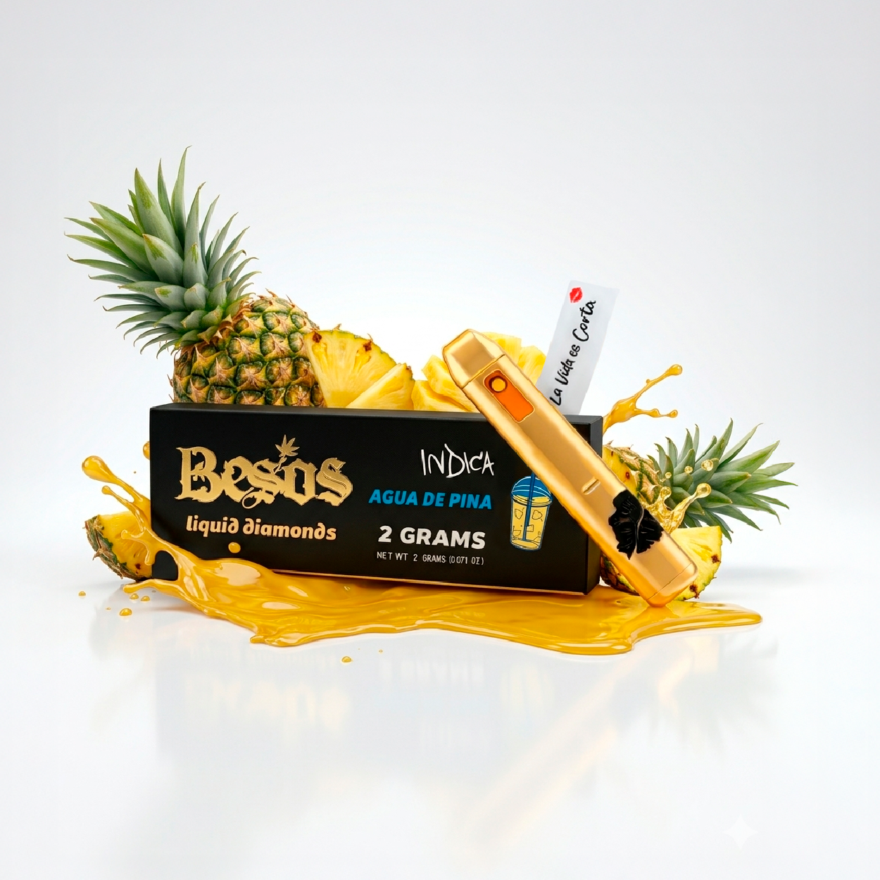 Besos Liquid Diamond Disposable Vape – Premium 2G Liquid Diamonds Device