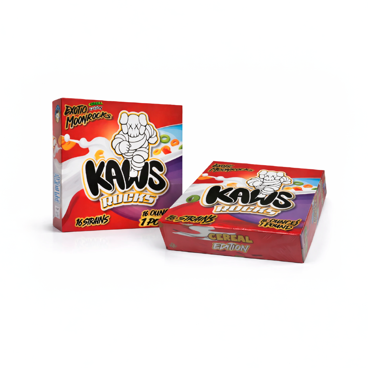 KAWS Rocks Cereal Edition Moonrocks – Premium Infused Cannabis (1oz Jar) - Image 5
