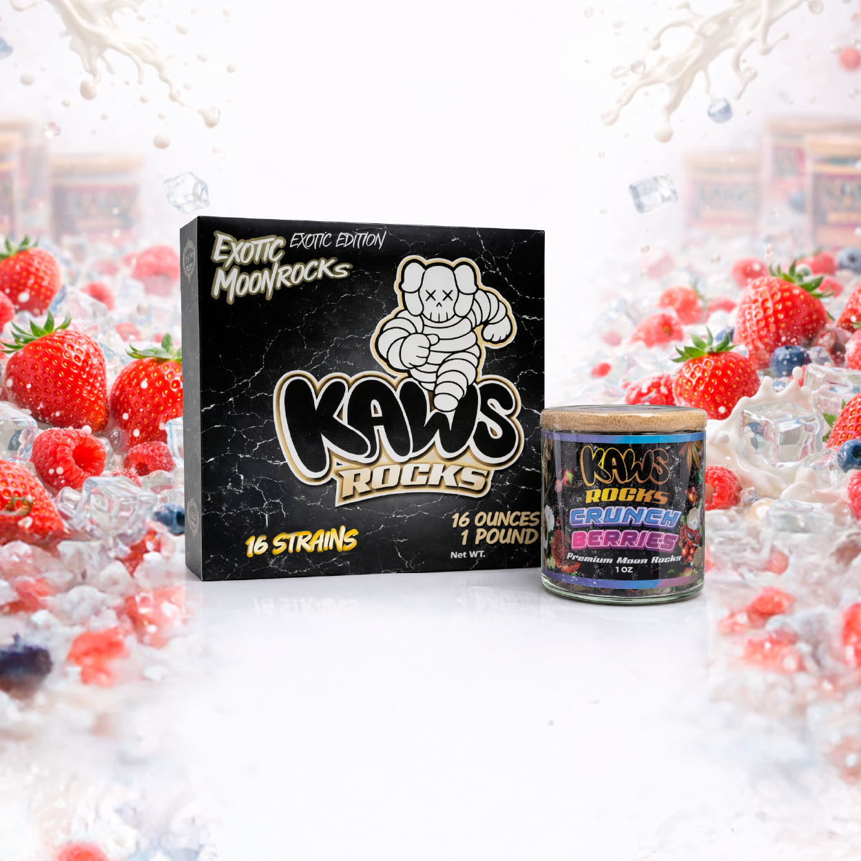 KAWS Rocks – Exotic Moonrocks Collection - Image 5