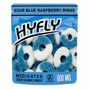 HYFLY Medicated Sour Gummies – 600MG Collection