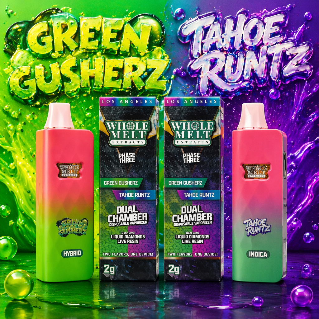 WHOLE MELT EXTRACTS – Phase Three Dual Chamber Disposable Vaporizer 2G - Image 5