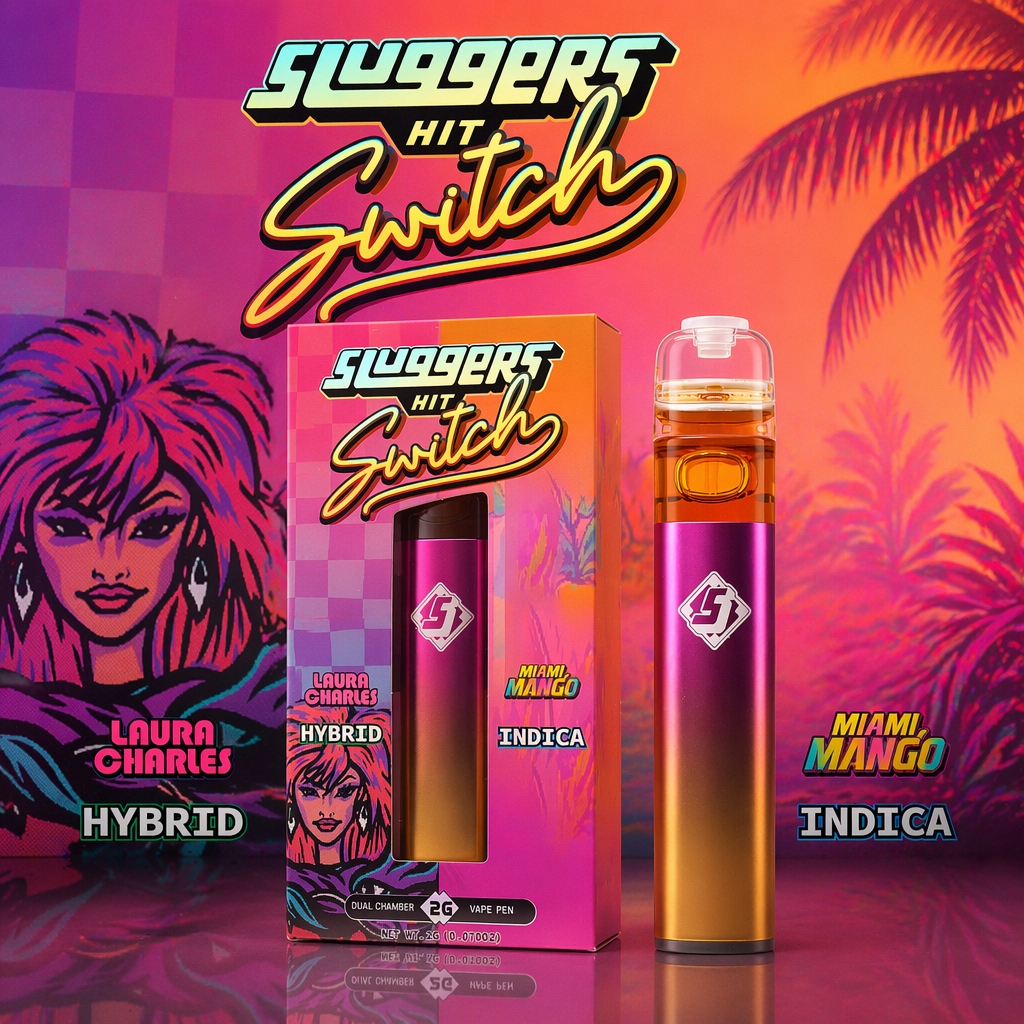Slugger Hit Switch Dual Chamber 2G Vape Pen - Image 4