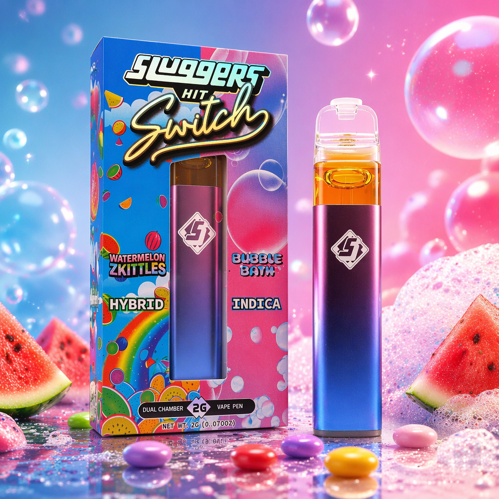 Slugger Hit Switch Dual Chamber 2G Vape Pen - Image 10