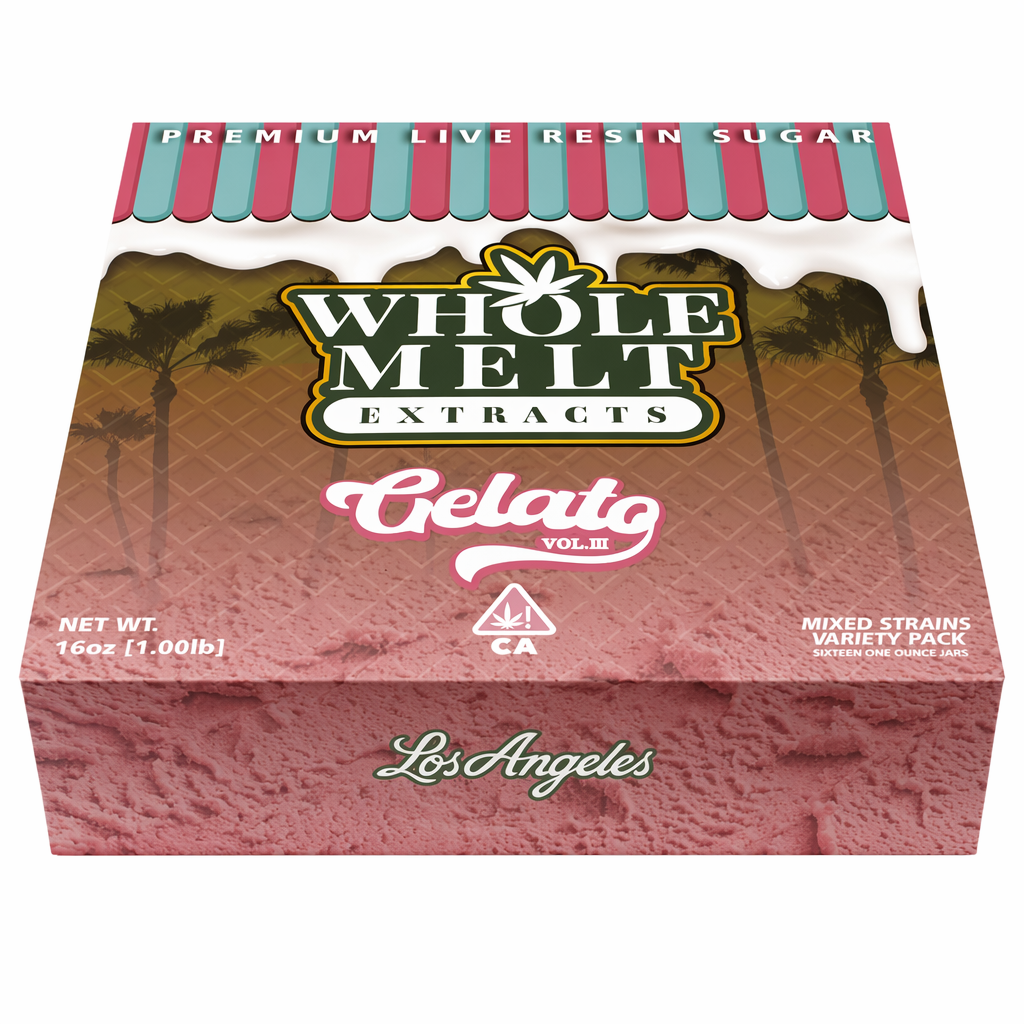 Whole Melt Extracts – Gelato Vol. III Live Resin Sugar Collection
