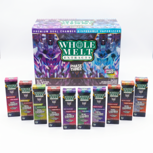 WHOLE MELT EXTRACTS – Phase Three Dual Chamber Disposable Vaporizer 2G